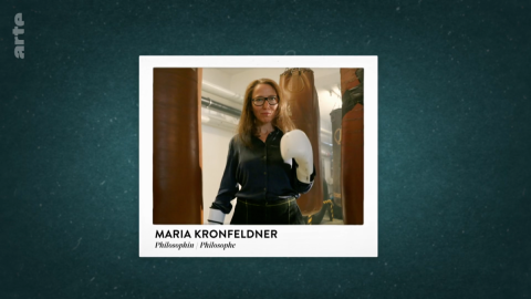 Maria Kronfeldner in ARTE documentary